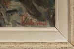 Michel KIKOINE ( 1892-1968).
Paysage.
Huile sur toile collée sur carton.
Signé en...