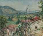 Jean VINAY (1907-1978).
Vallée du Dauphiné.
Huile sur toile.
Signé en bas à...
