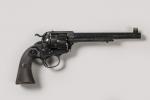USA
Colt SAA Bishop Flat top calibre 44 SW
Poignée avec plaquettes...