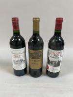 3B rouge Bordeaux Pomerol: 1B Château Rouget Grand vin 1986...