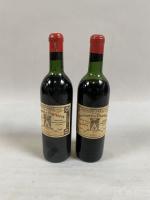 2B rouge Bordeaux Margaux Domaine du Balardin 1959. Niveaux haute...