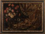 Attribué à Antonio II GIANLISI 
(1677 - 1727)
Natures mortes au...
