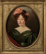 Elizabeth de la ROËSSIERE 
(Active au début du XIXe siècle)
Portrait...