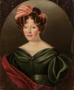 Elizabeth de la ROËSSIERE 
(Active au début du XIXe siècle)
Portrait...