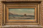 Claude Antoine PONTHUS-CINIER (1812-1885).
Bord de mer en Italie.
Huile sur toile.	
Signé...