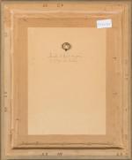 Georges Henri GLAISE (1861-1933).
Le laurier rose.
Huile sur carton.
Signé en bas...