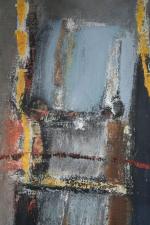 Henri TOUITOU (né en 1946).
Abstraction, 1990.
Huile sur toile.
Signé et daté...