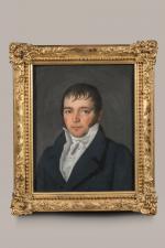 Joseph PETITOT
(Heuilly sur Saône 1771 - Belley 1844)
Portrait d'homme à...