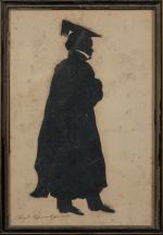 Augustin AMANT CONSTANT - Fidèle EDOUART (1789-1861). Six portraits découpés...