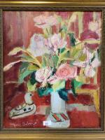 José ASTRIE  (1927/96) 
Bouquet
Huile sur toile signée en bas...
