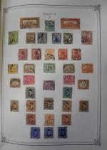 Un album divers de timbres du monde. (1 album).