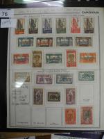 Cameroun : Série de timbres n°38 à n°52 (sauf n°42...