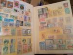 Ensemble de timbres de France, Maroc et autres. Neuf classeurs,...