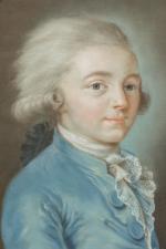 ECOLE FRANCAISE du XVIIIème siècle
Portrait d'un jeune garçon à l'habit...