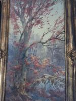 Jean Baptiste JAFFEUX  ( 1906-1982), paire d'aquarelles, arbres à...