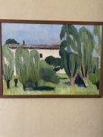 *Dans le goût d'Othon COUBINE (1883-1969). "Paysage de Provence à...