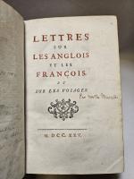 BÉAT DE MURAT]. Lettres sur les Anglois et les Français...