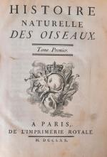 BUFFON (comte de). Histoire naturelle, générale et particulière. Paris, Imprimerie...