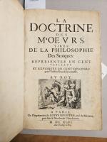 EMBLÈMES. — GOMBERVILLE. Doctrine des mœurs. Paris, Louis Sevestre pour...