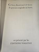 JOSSO.  DESCARTES. Traité des Passions. Paris, Vialetay 1959. In-folio,...