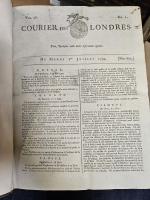 JOURNAL — Courrier de Londres. 1794 - 1802. 17 vol....