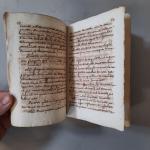 "Caput Tertium De Regione Elementari" et "Mechanica". Manuscrit. Deux volumes...
