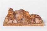 Henri Laurens d'après
" Femme couchée "
Bois sculpté. H. 11 cm...