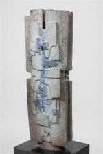 Ralph Stackpole (1885-1973)
Sculpture en pierre de Volvic émaillée sur socle...