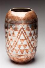 Claudius Linossier (1893-1953)
Important vase de forme ovoïde à col ras...