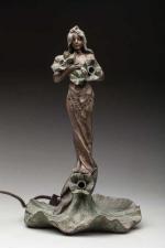 Emmanuel Villanis (1858-1914) attribué à
" Femme fleur "
Sujet lumineux en...