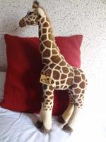 Lot de 2 peluches, très belle girafe, Kosen, 52 cm...