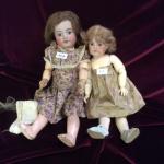Lot de 2 poupées:
-"540 Germany Simon & Halbig S&H" poupée...
