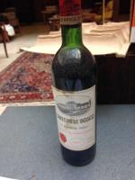1 bouteille Rouge Saint Esthèphe Château Le Boscq 1971, G....