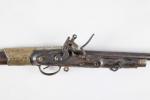 Sabre-carabine Birmanie XIXe siècle, canon faisant poignée du sabre "Dha",...