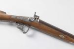 Fusil de chasse milieu XIXe siècle, à deux canons juxtaposés,...