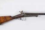 Fusil de chasse deuxième moitié XIXe siècle, à deux canons...