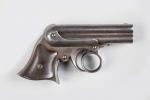 Pistolet Derringer US vers 1870, à quatre canons marqués "Remington...