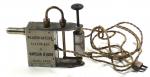 Pulvérisateur électrique à vapeur d'iode. ca. 1900. (20 x 5...