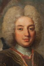 Alexis-Simon BELLE (1674-1734), attribué à. Portrait de trois-quarts de Monseigneur...