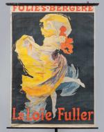 Jules CHERET (1836 - 1932). Folies Bergères, La Loïe Fuller....