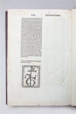 INCUNABLE. [Alphonsus de Spina]. Fortalicium Fidei in V libros. [Lyon,...