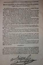 Diderot. Jacques le fataliste et son maître. Paris, Buisson, an...