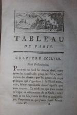 [Louis Sébastien Mercier]. Tableau de Paris. Nouvelle édition. Amsterdam, 1782-1783,...