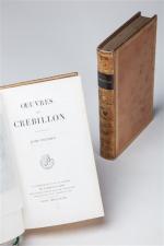 CREBILLON ( Prosper Jolyot de). OEuvres. Paris, Didot l'Ainé, 1818,...