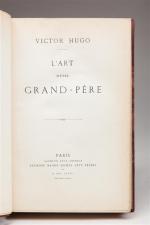 Victor Hugo. L'art d'être grand-père. Paris, Calmann Lévy, 1877. Un...