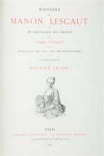 PREVOST (Abbé). Histoire de Manon Lescaut et du chevalier Des...