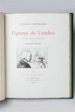 Georges Clémenceau. Figures de Vendée. Paris, Maurice Méry, 1903. Un...