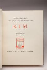 Rudyard Kipling. Kim. Lausanne, Gonin et Cie, 1930 (achevé d'imprimer...