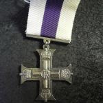 CROIX militaire "Military Cross", ruban, Royaume-Uni.