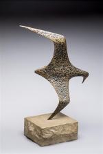 Robert Rigot (né en 1929)
" Oiseau en vol "
Bronze à...
